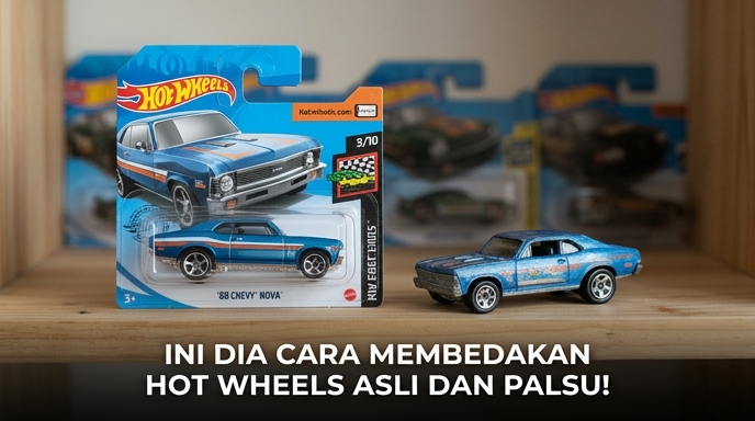 Ini Dia Cara Membedakan Hot Wheels Asli Dan Palsu!